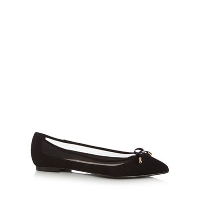 Black 'Adrienne' slip-on shoes